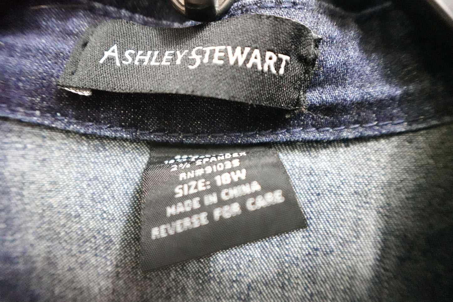 Ashley Stewart, Sleeveless Peplum Top, 18W