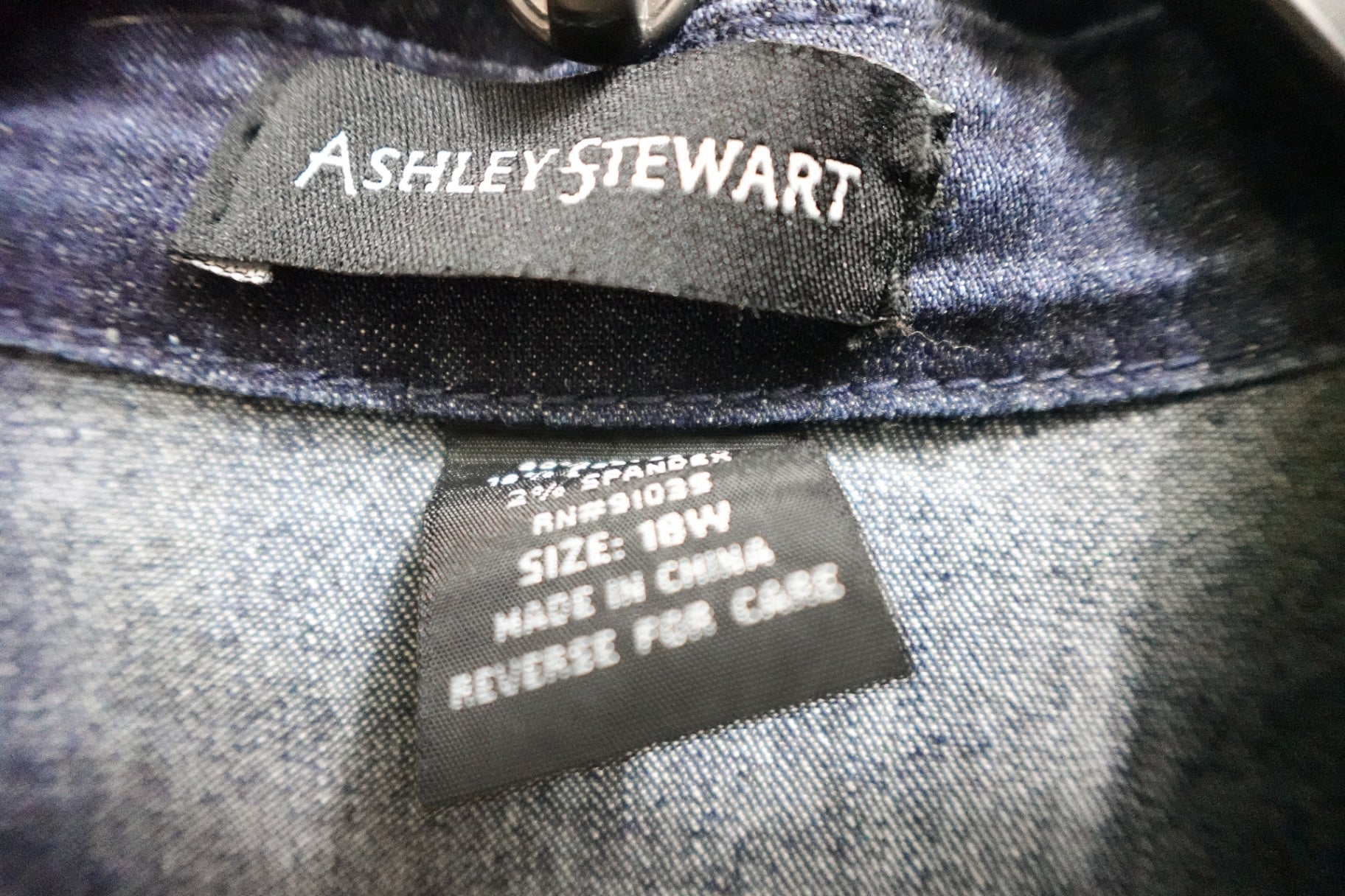 Ashley Stewart, Sleeveless Peplum Top, 18W