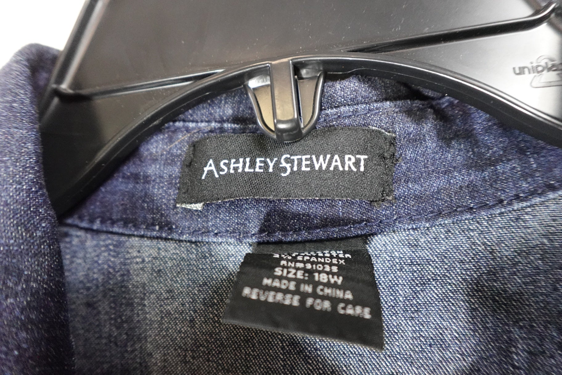 Ashley Stewart, Sleeveless Peplum Top, 18W
