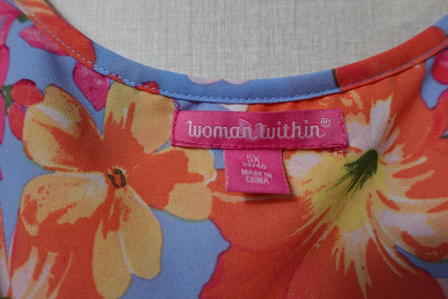 Woman Within, Sleeveless Top, 38/40 (5X)
