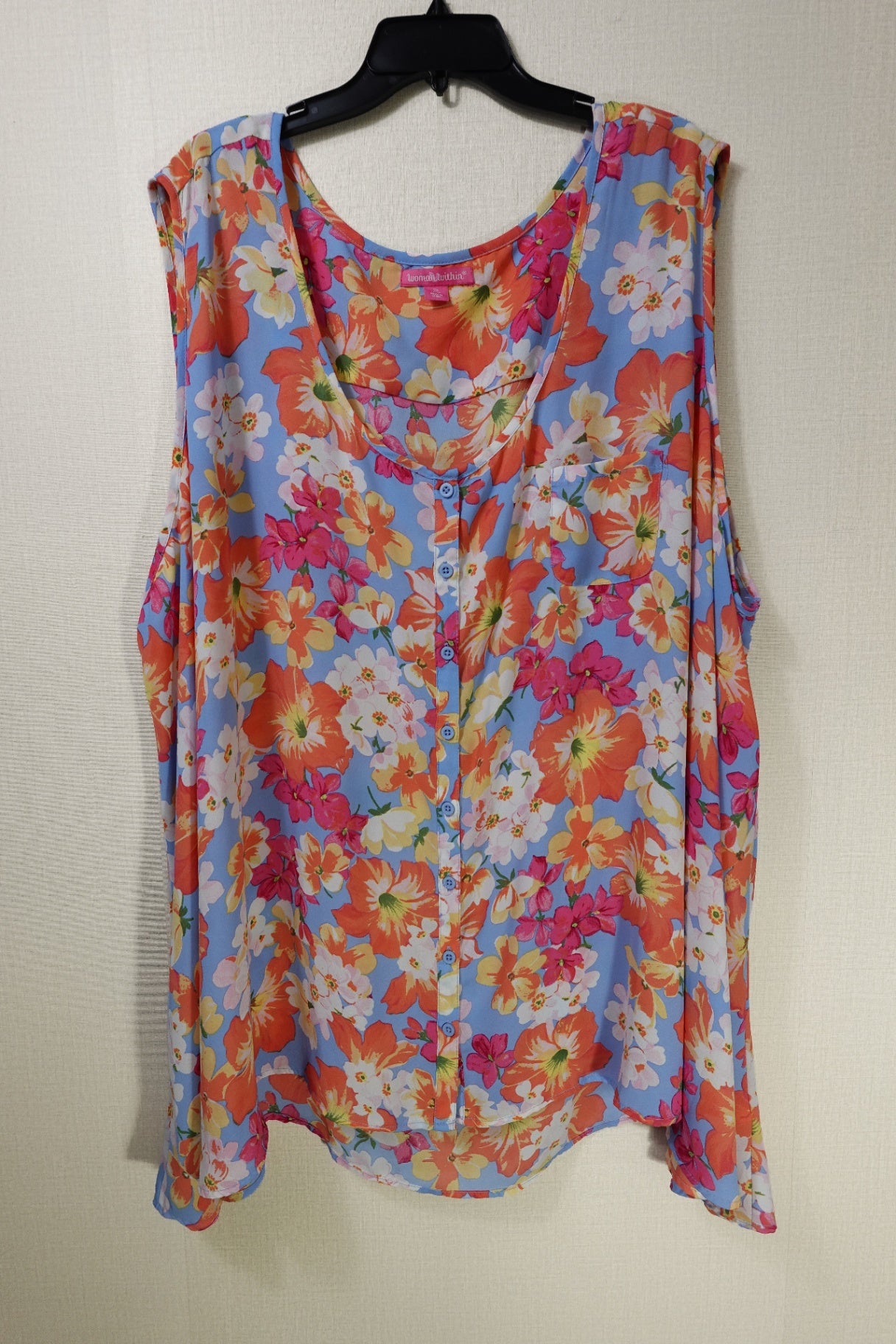Woman Within, Sleeveless Top, 38/40 (5X)