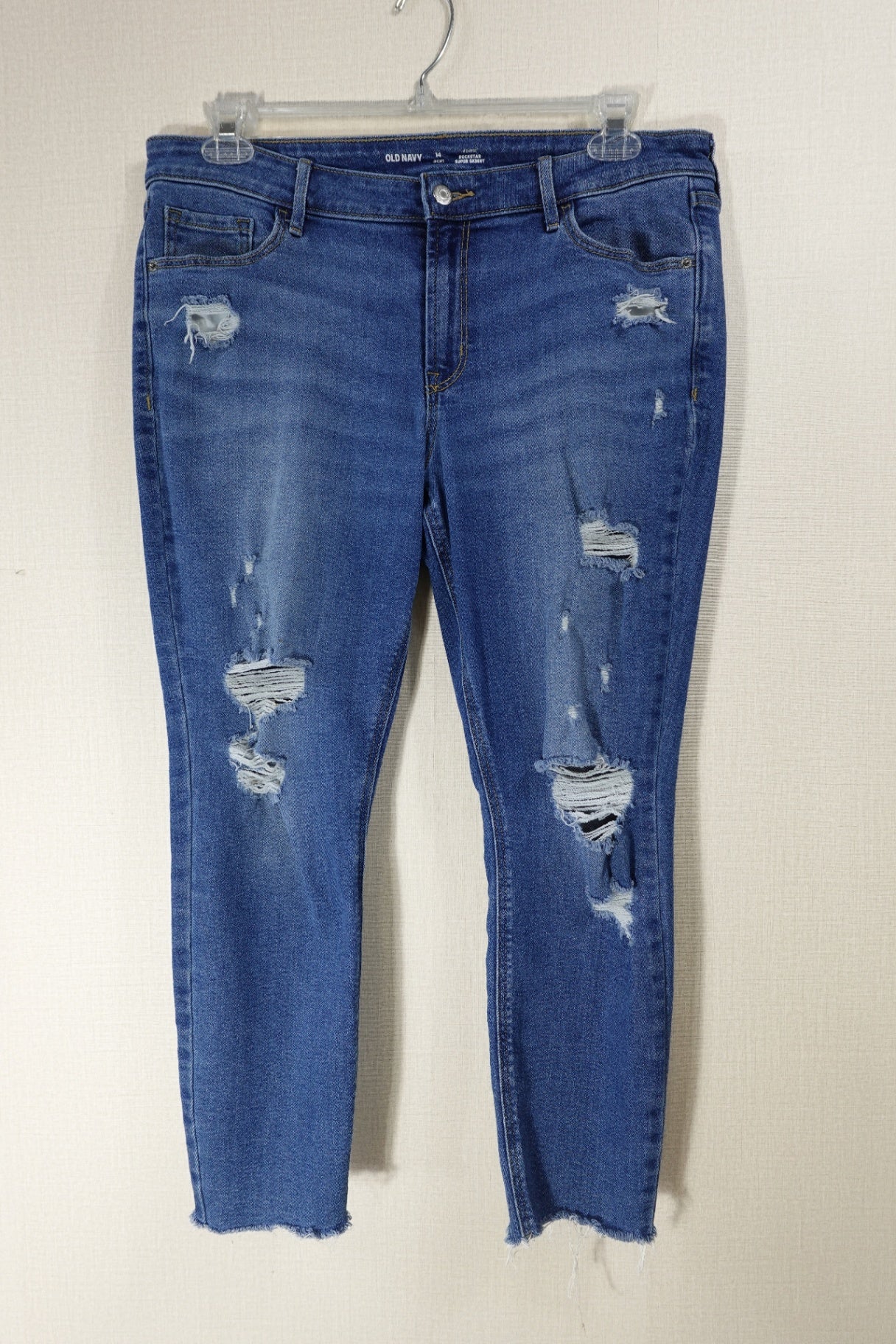 Old Navy, Jeans Super Skinny, 14 SHORT