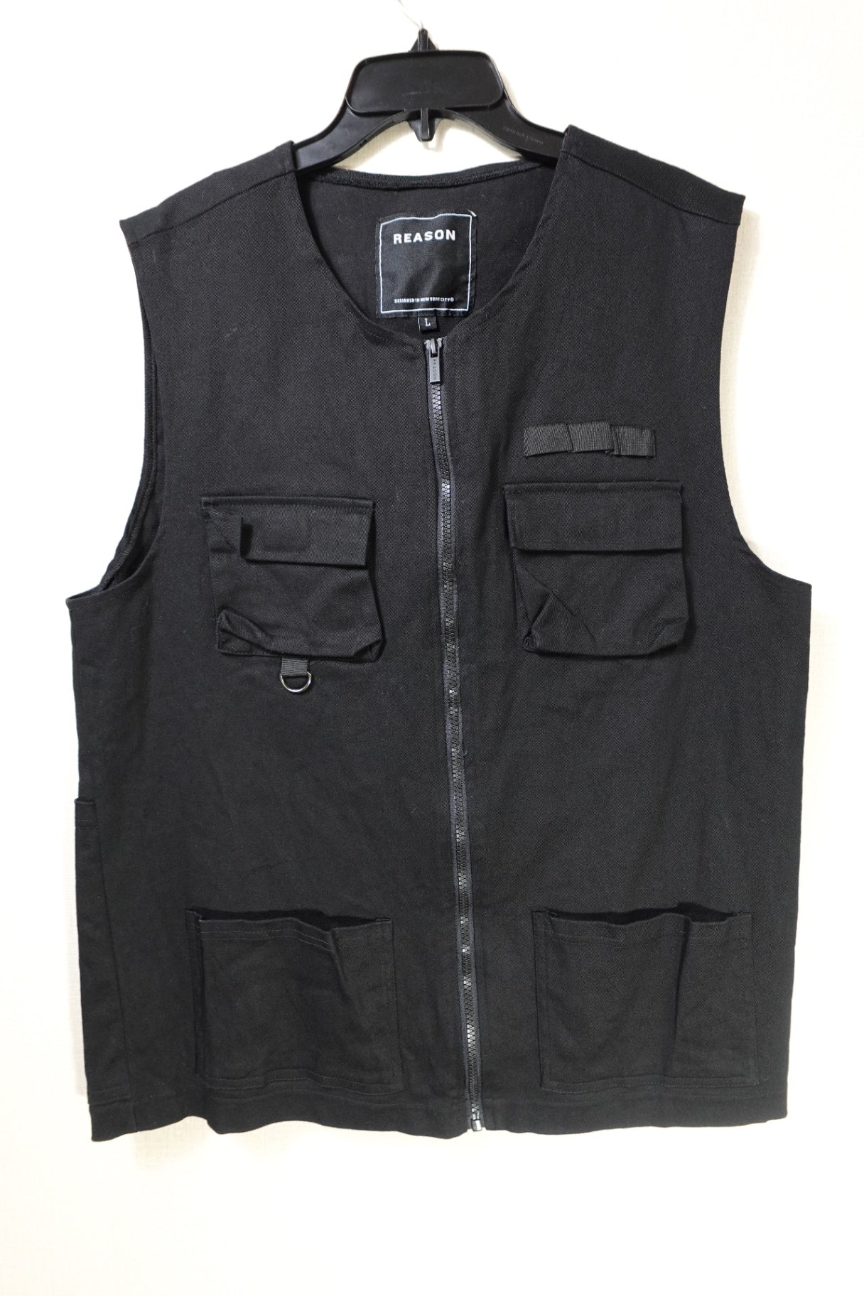 REASON, Outerwear vest, Large (Mens? XL recommended)