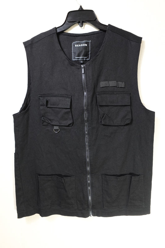 REASON, Outerwear vest, Large (Mens? XL recommended)