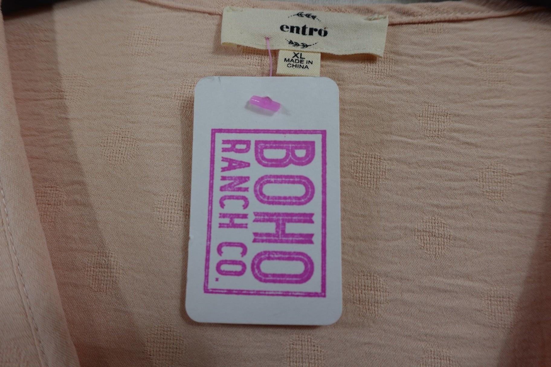 Entro, New Long Sleeve Top, XL