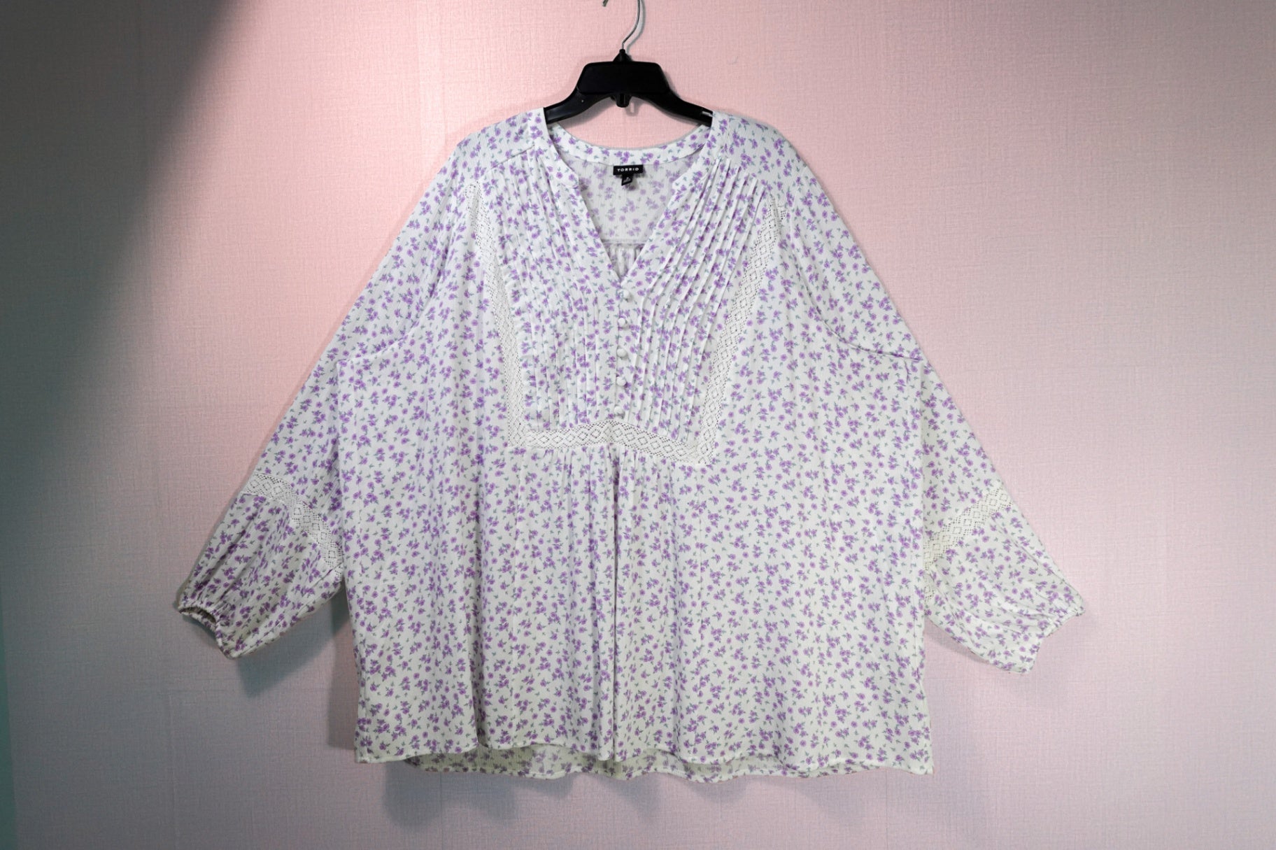Torrid, 3/4 Sleeve Top, 3X