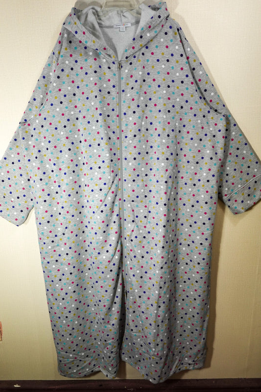 Dreams & Co., Zip Robe W/ Hood, 38/40 5X