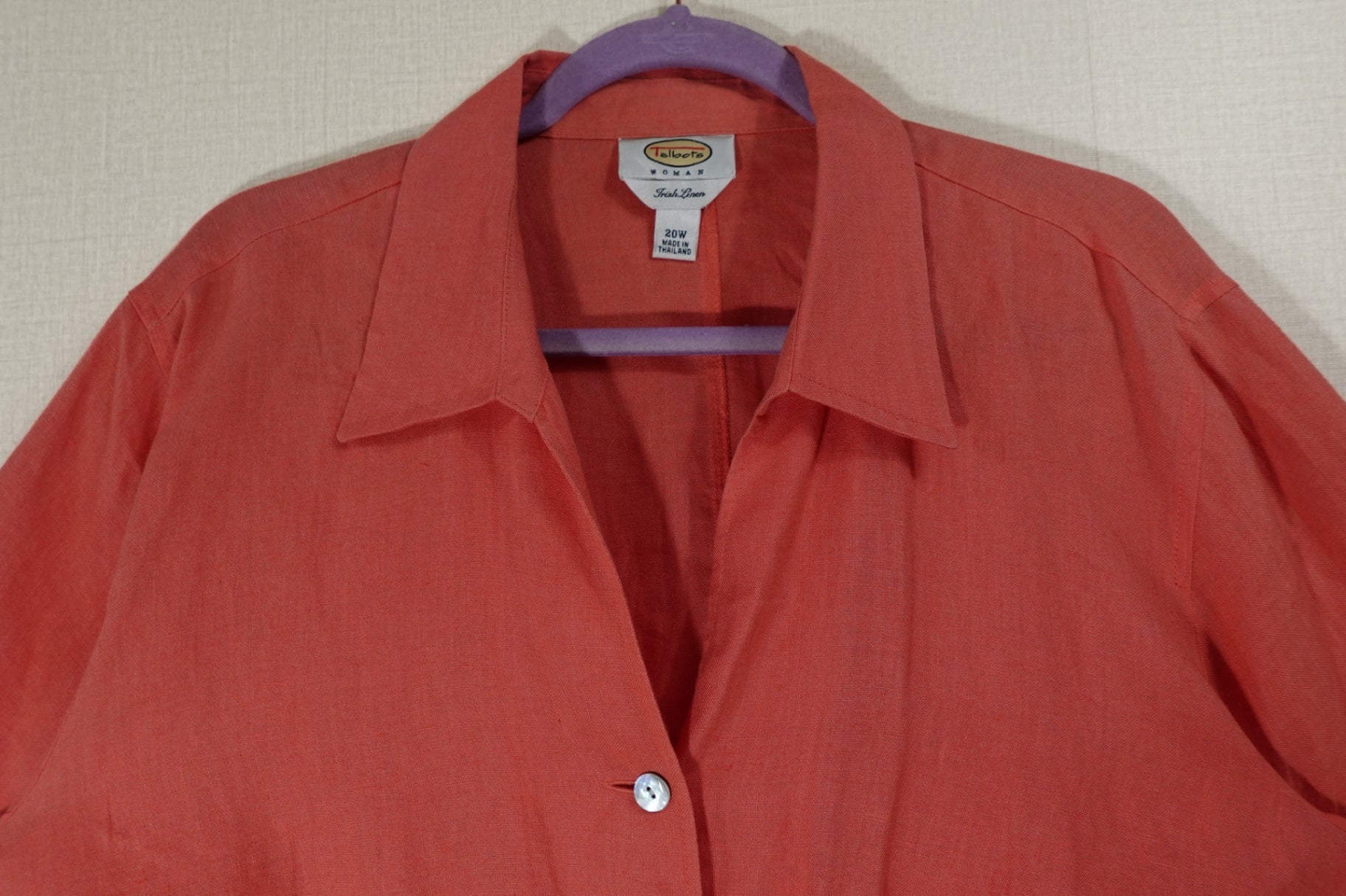 Talbots, 3/4 SLEEVE TOP, 20W