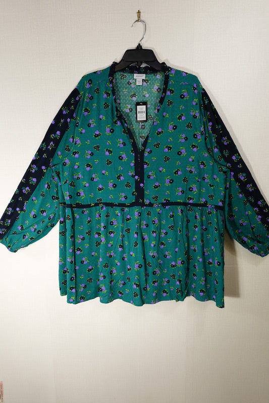 Avenue, New Long Sleeve Top, 26/28