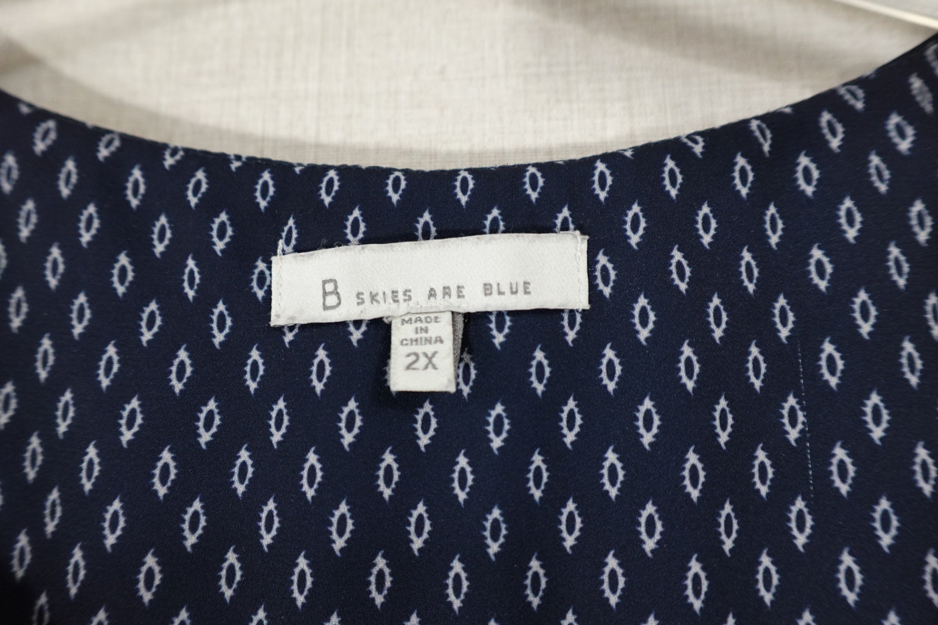Skies Are Blue, Sleeveless top, 2X