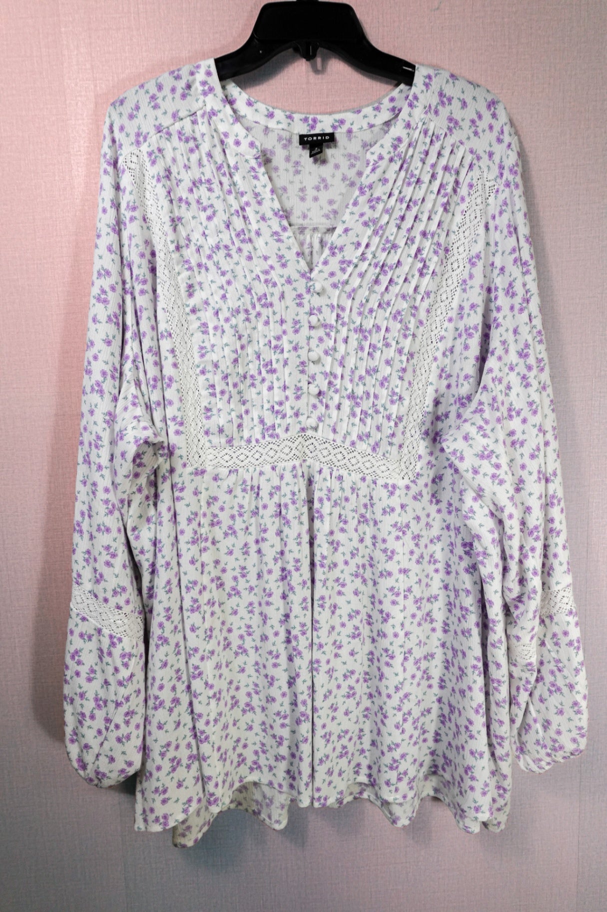 Torrid, 3/4 Sleeve Top, 3X
