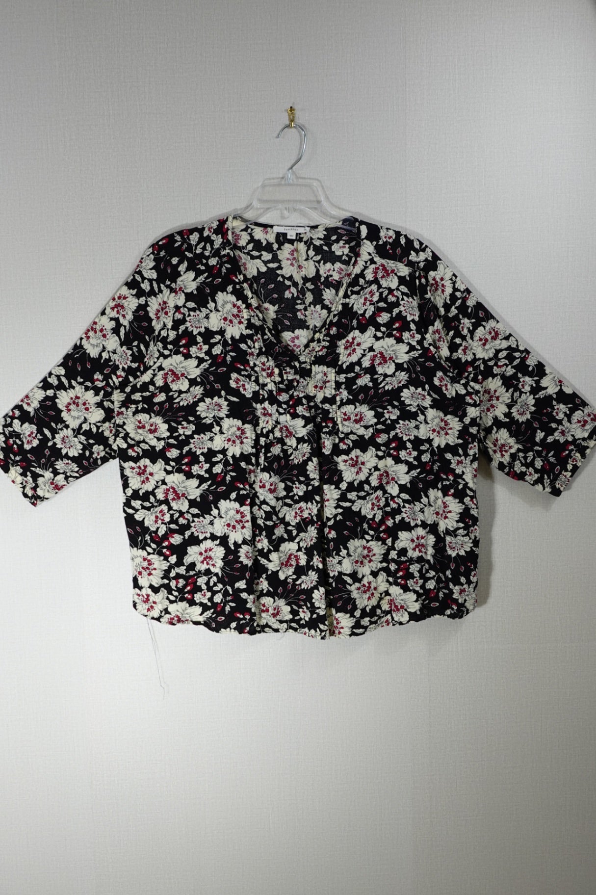 fun2fun, 3/4 Sleeve Top, 2X