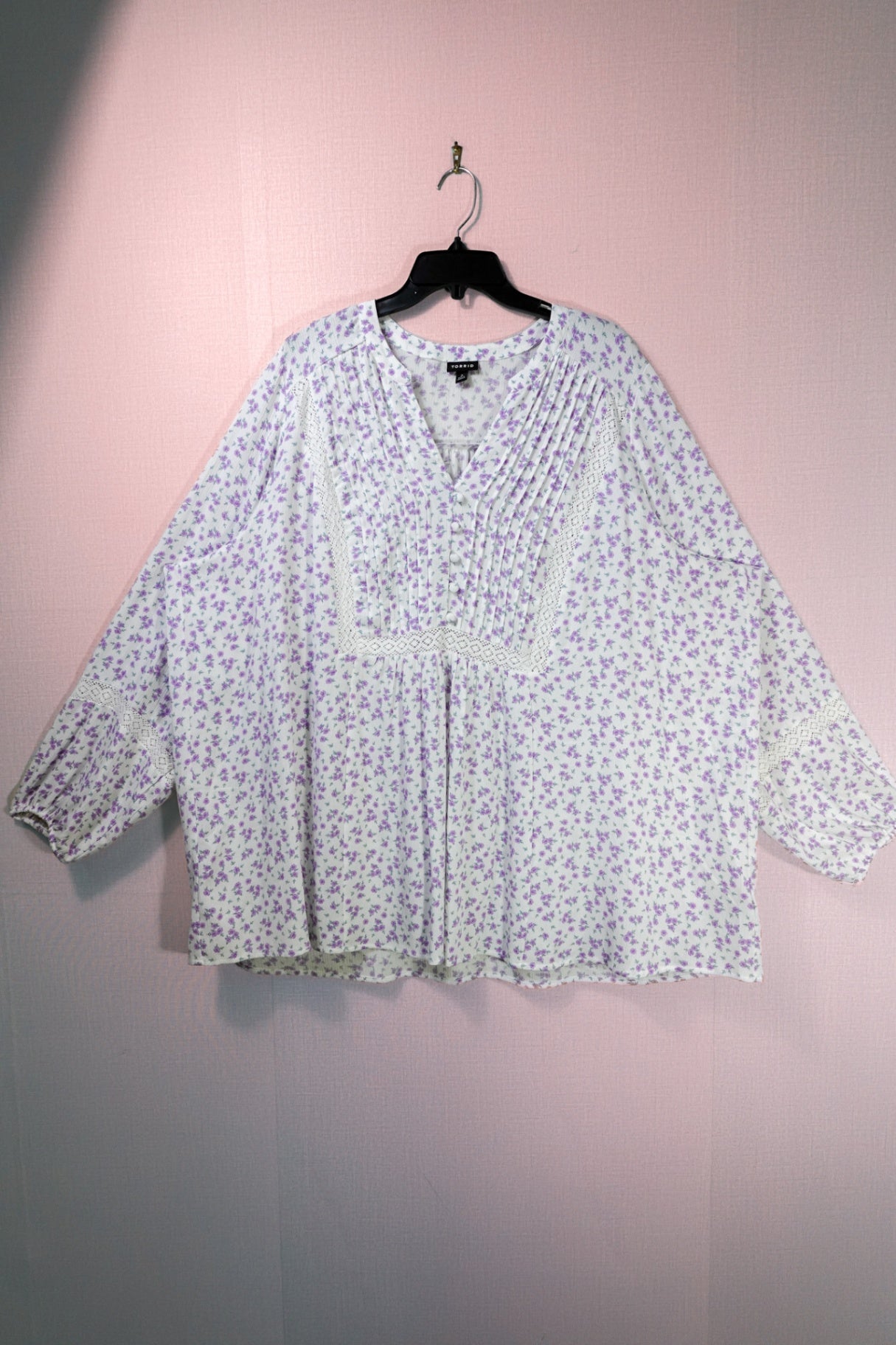 Torrid, 3/4 Sleeve Top, 3X