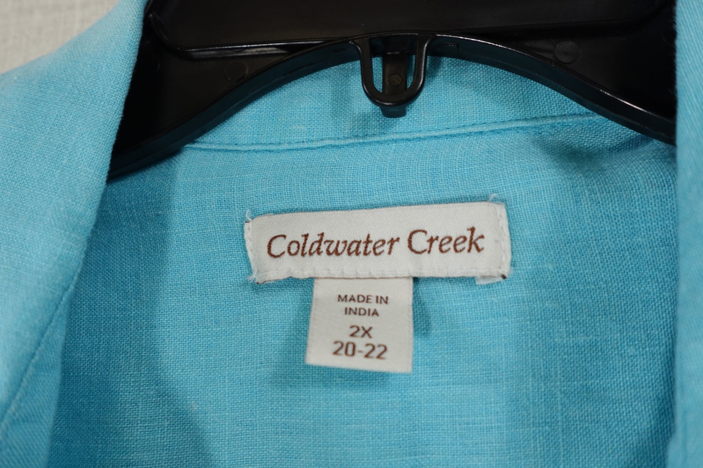 Coldwater Creek, Long Sleeves Top- Button Down, 2X 20/22