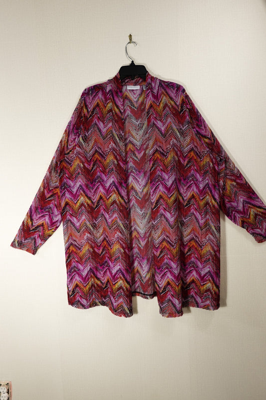 Susan Graver, Cardigan, 2XL