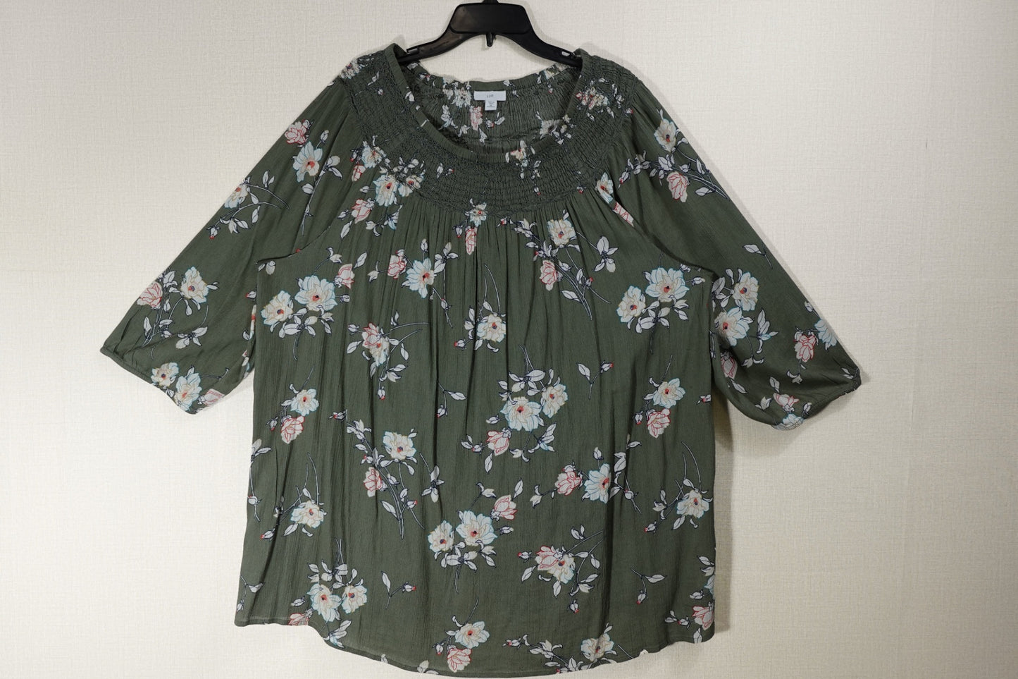 J Jill, 3/4 Sleeve Top, 3X