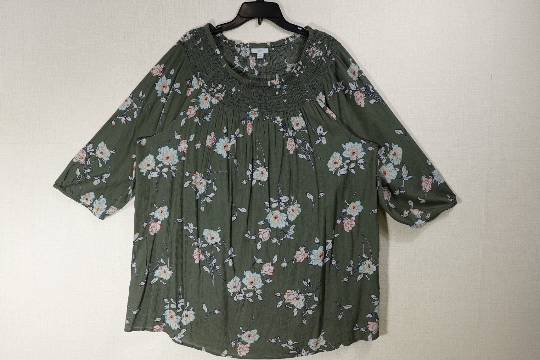 J Jill, 3/4 Sleeve Top, 3X