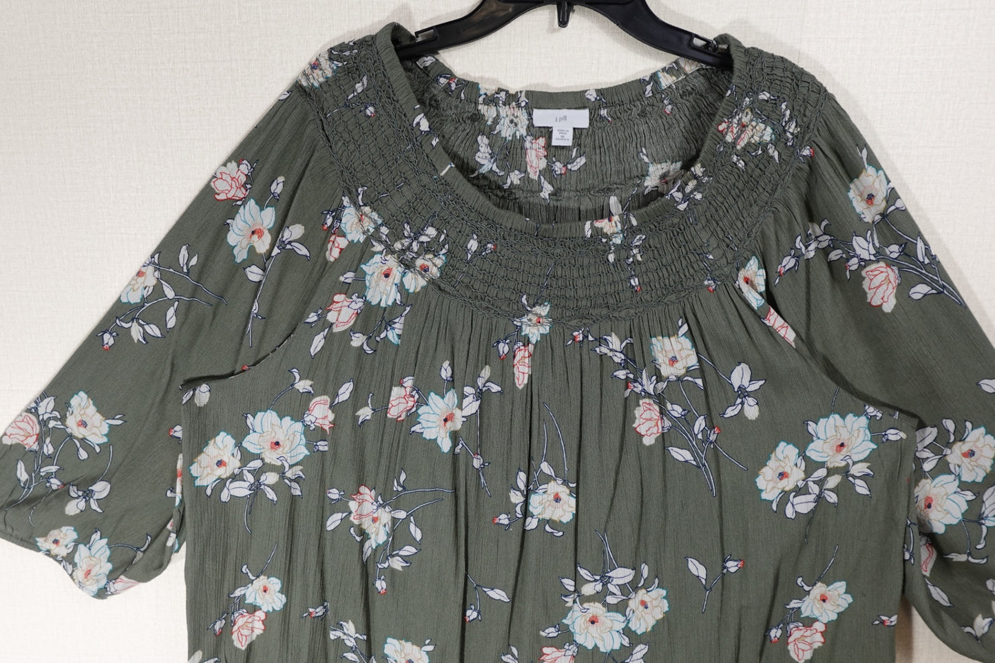 J Jill, 3/4 Sleeve Top, 3X
