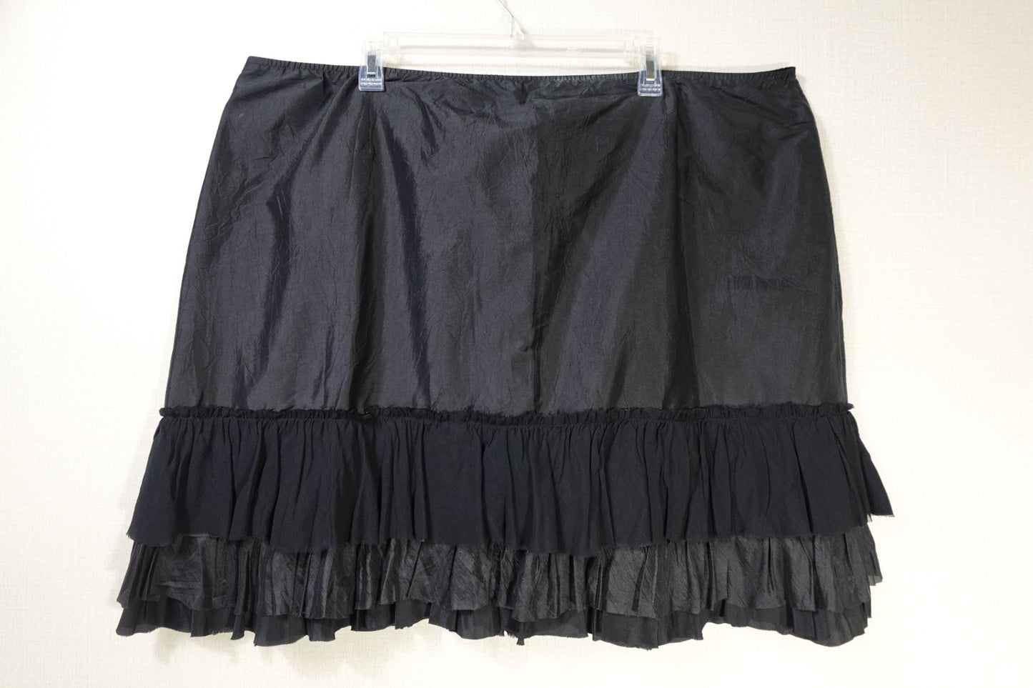 Eileen Fisher , Silk Ruffle Skirt, 3X