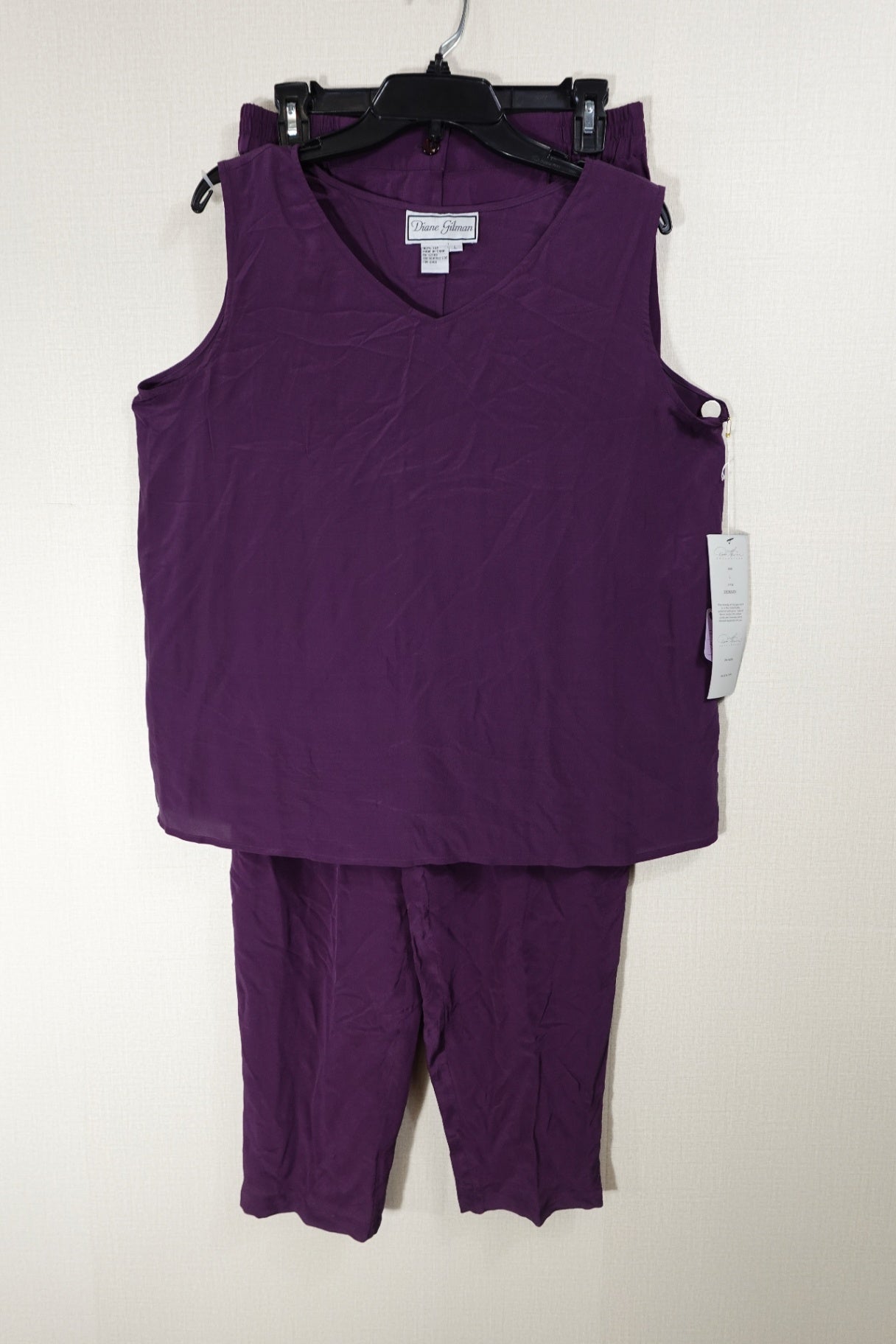 Diane Gilman, New Vintage Pants Set, Large