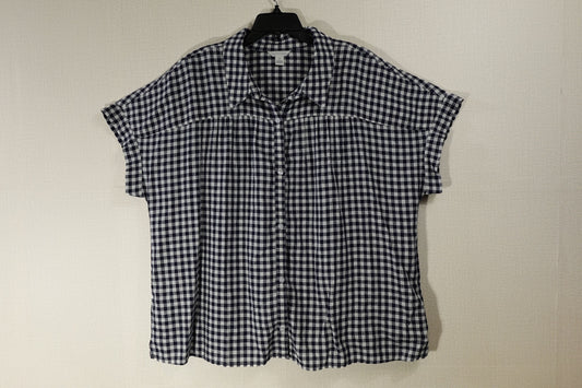 Caslon, Short Sleeved Top, 2X