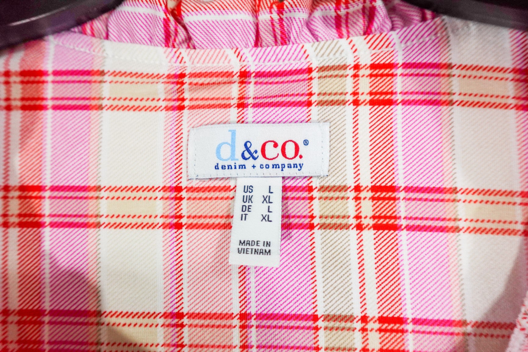 D&CO, Long Sleeves Top, US L / UK XL / DE L / IT XL