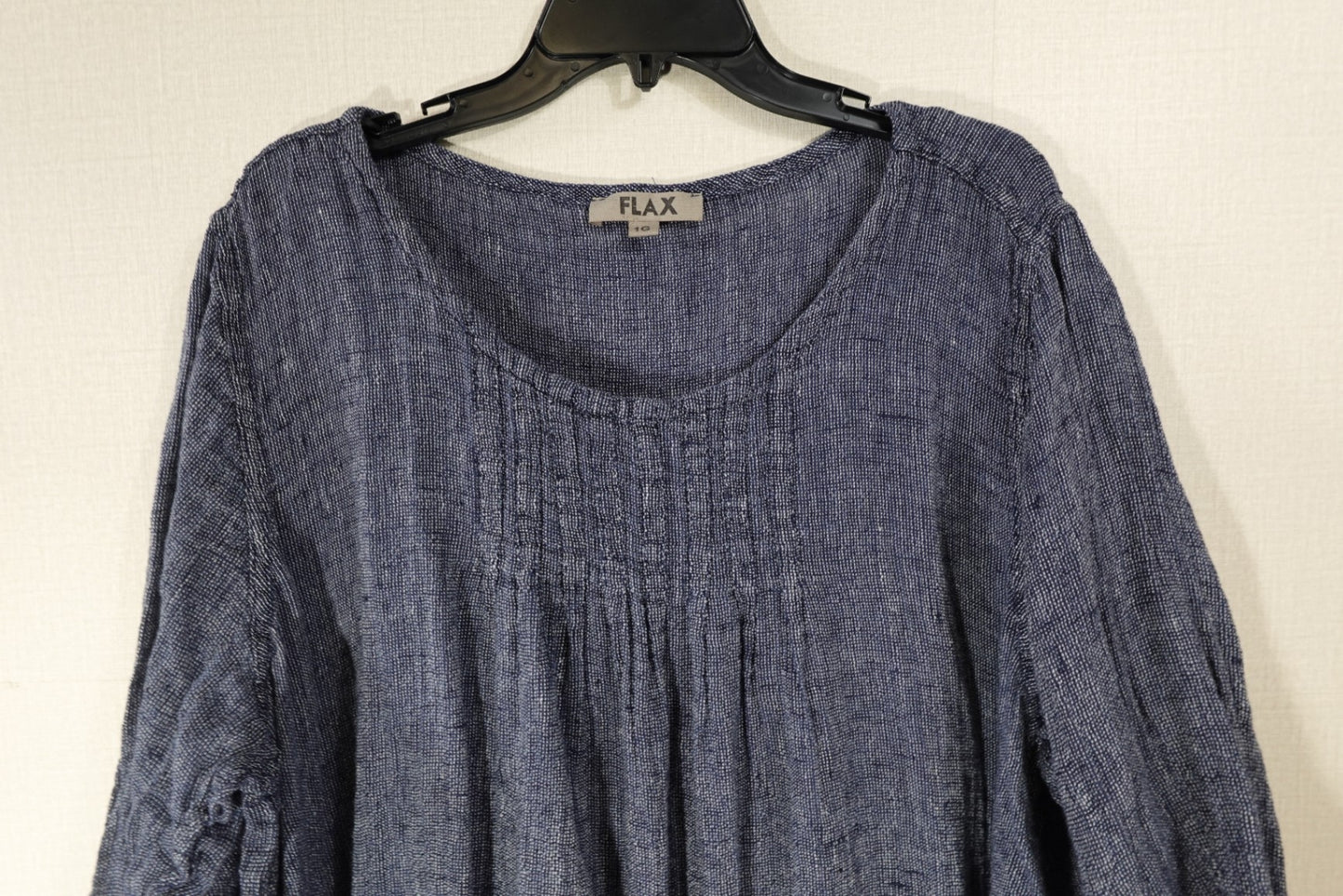 FLAX, 3/4 Sleeve Tunic Top, 16/18