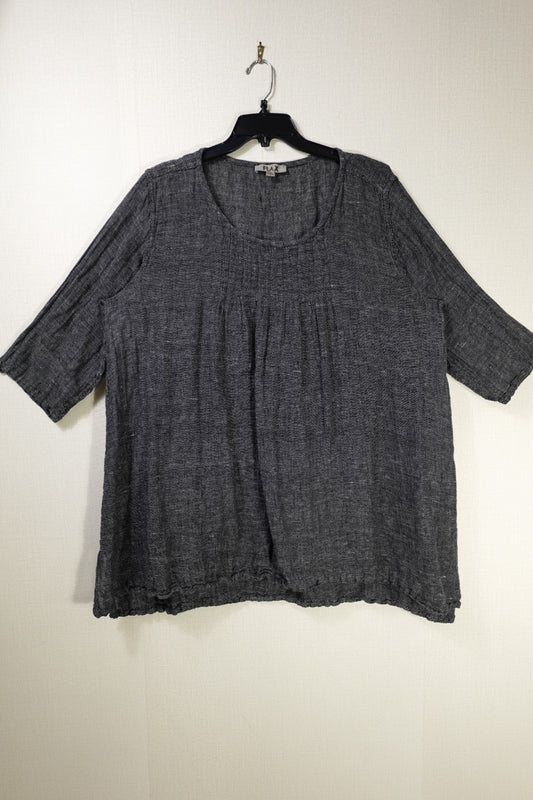 FLAX, 3/4 Sleeve Tunic Top, 16/18