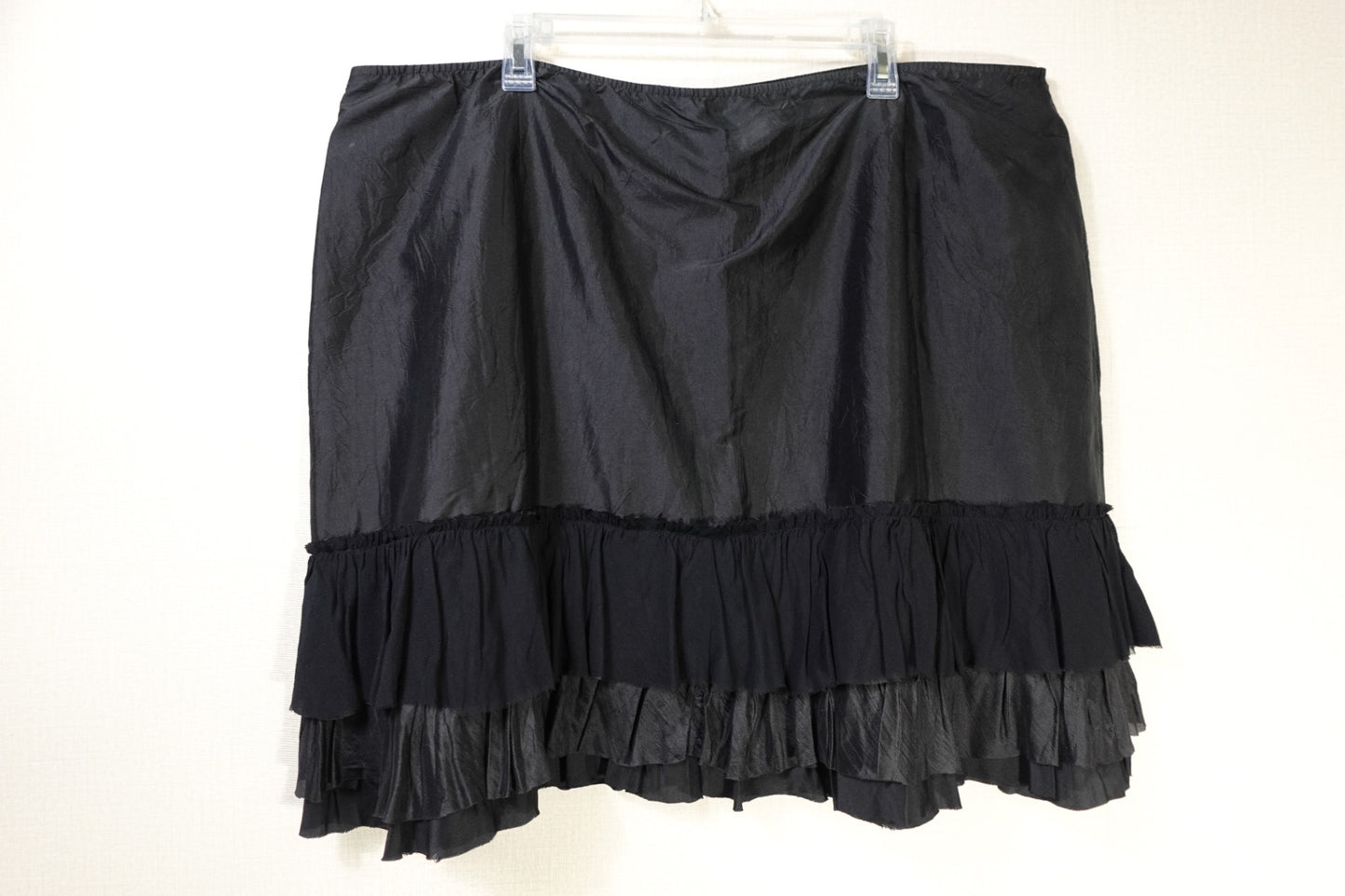 Eileen Fisher , Silk Ruffle Skirt, 3X
