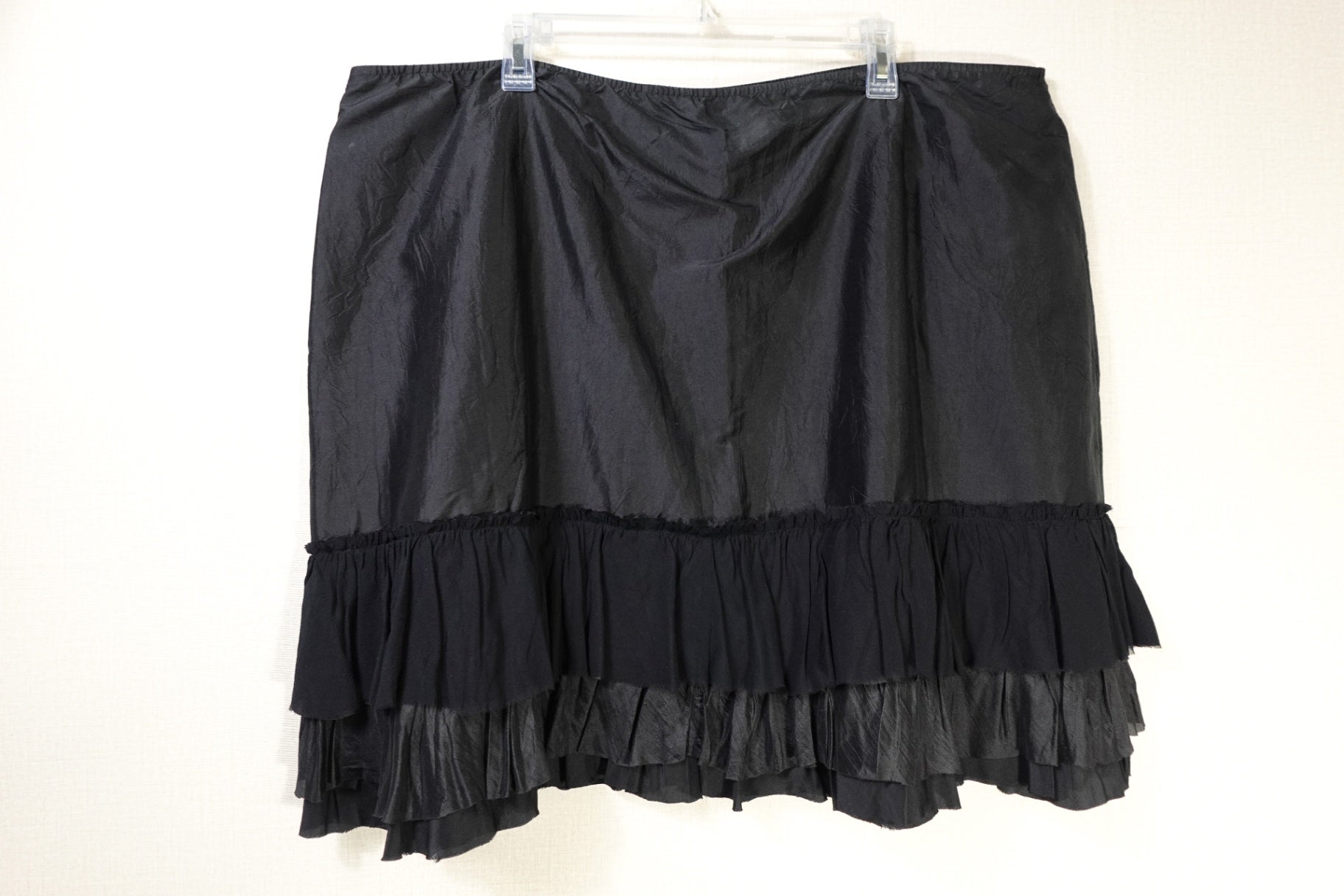 Eileen Fisher , Silk Ruffle Skirt, 3X