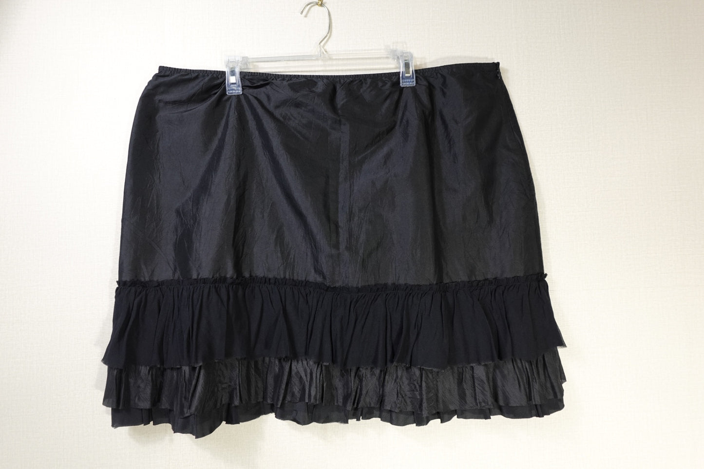 Eileen Fisher , Silk Ruffle Skirt, 3X