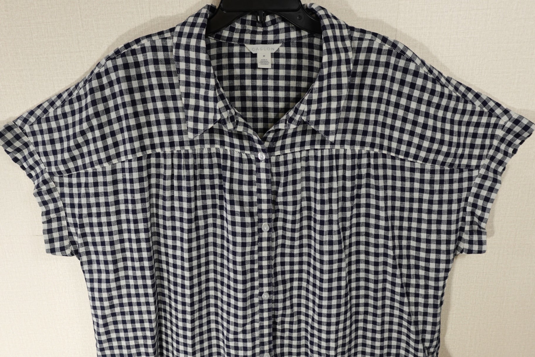 Caslon, Short Sleeved Top, 2X
