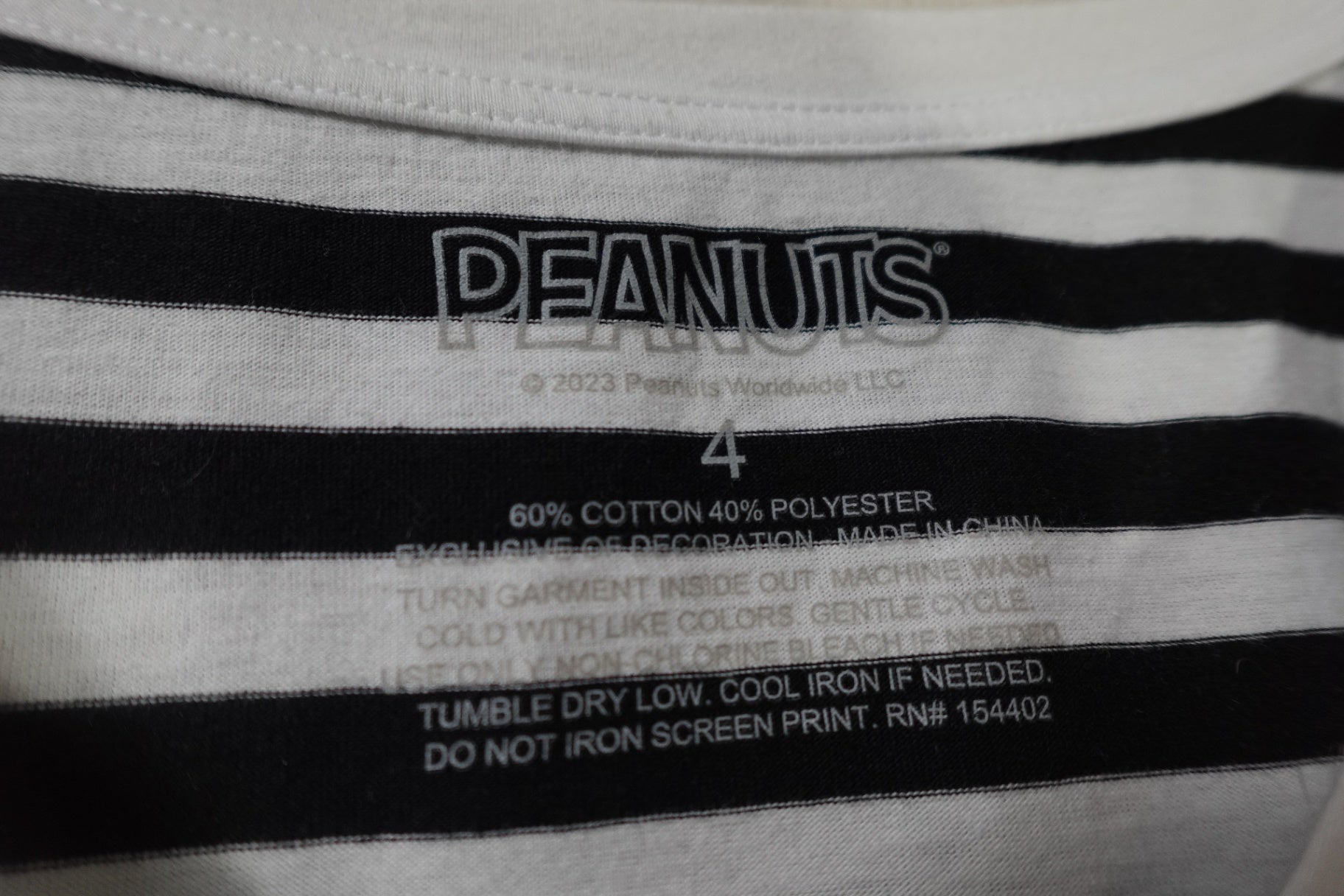 Peanuts, T-Shirt Shorts Sleeve, 4X