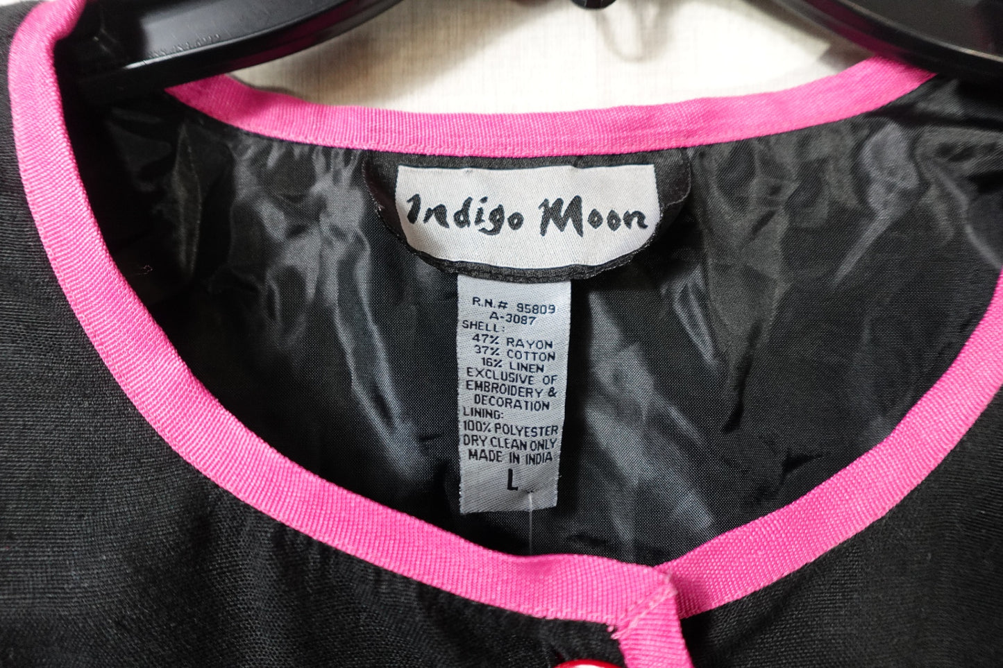 Indigo Moon, New Vintage Jacket, Large