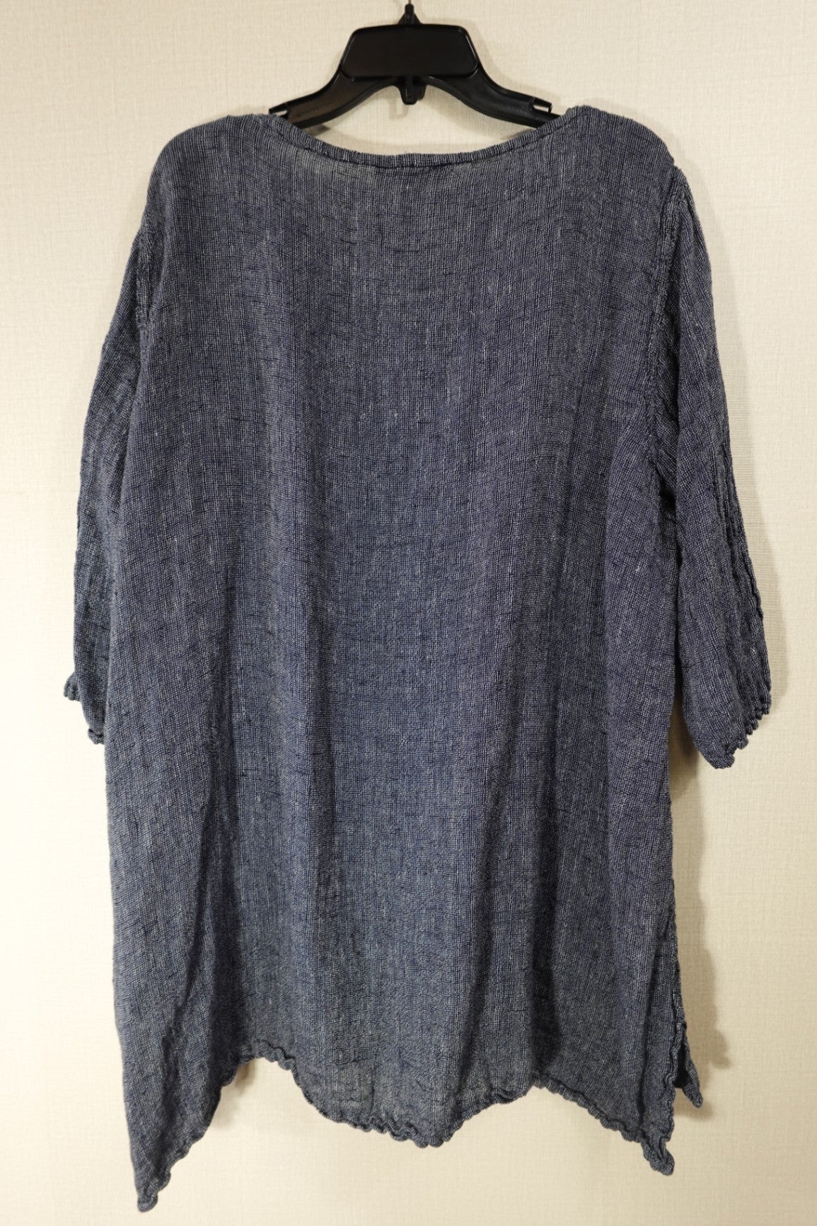 FLAX, 3/4 Sleeve Tunic Top, 16/18