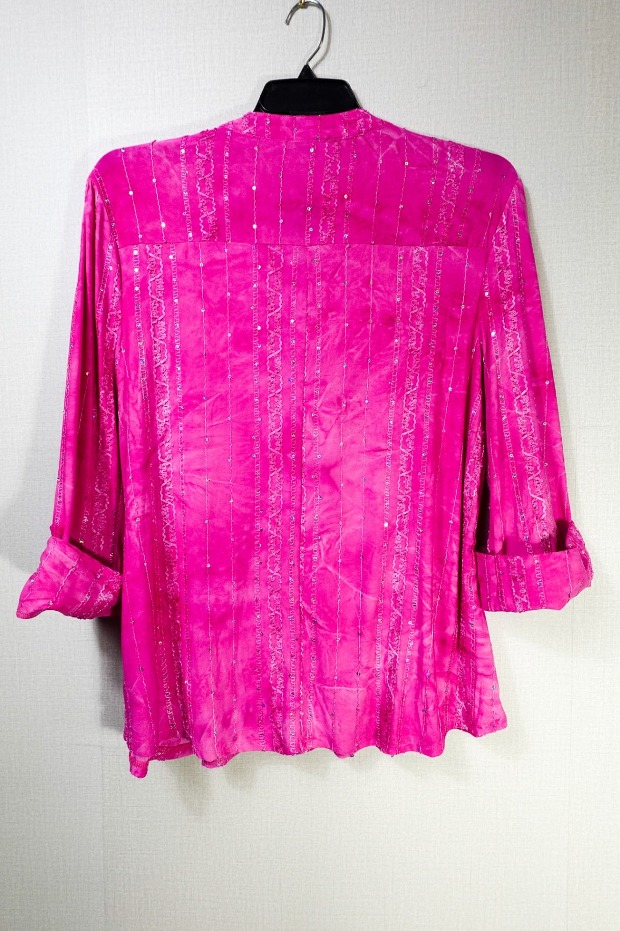 ava & grace, New Short Sleeved Top, XL Hot Pink
