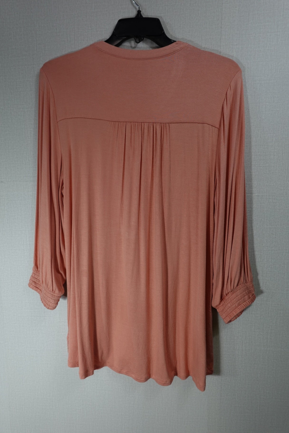 Wonderly, New Long Sleeves Top, XL Peach