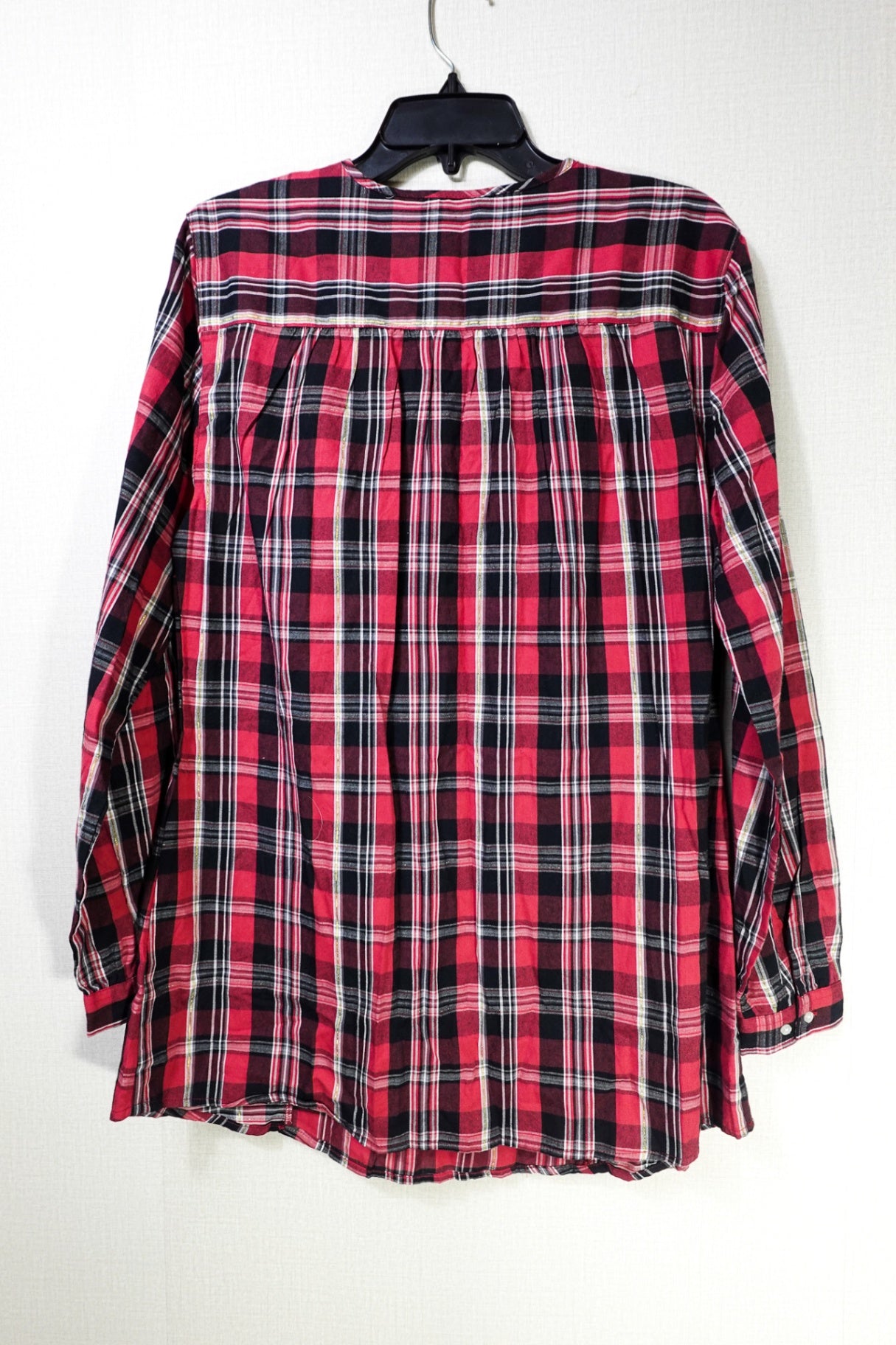 Bit & Bridle, New Long Sleeves Top, L Red / Black / White