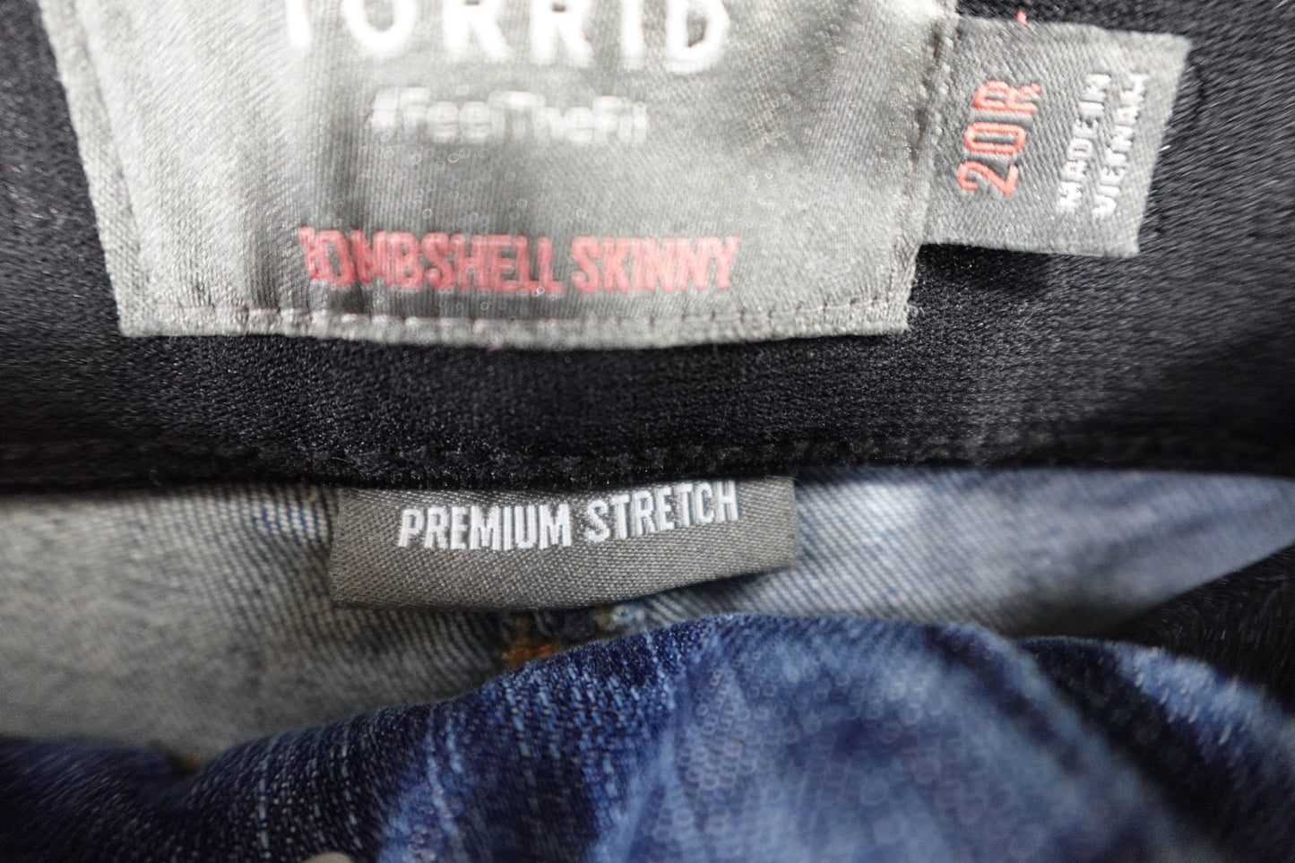 Torrid, Jeans Bombshell skinny, 20R Blue