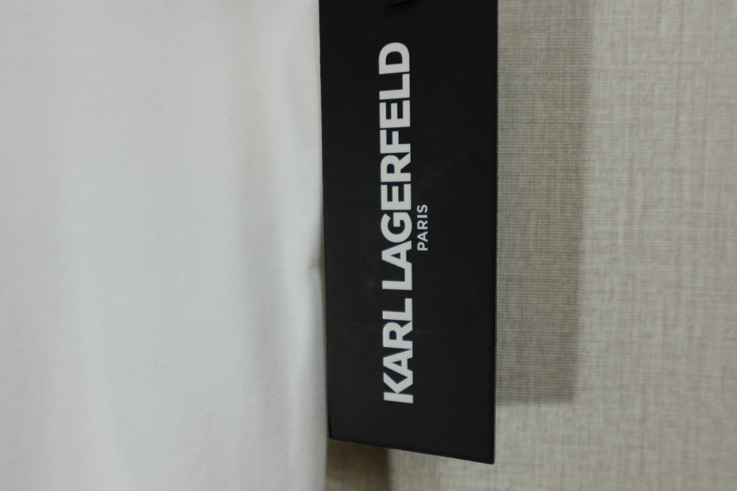 Karl Lagerfeld, New T-Shirt Shorts Sleeve, XL White