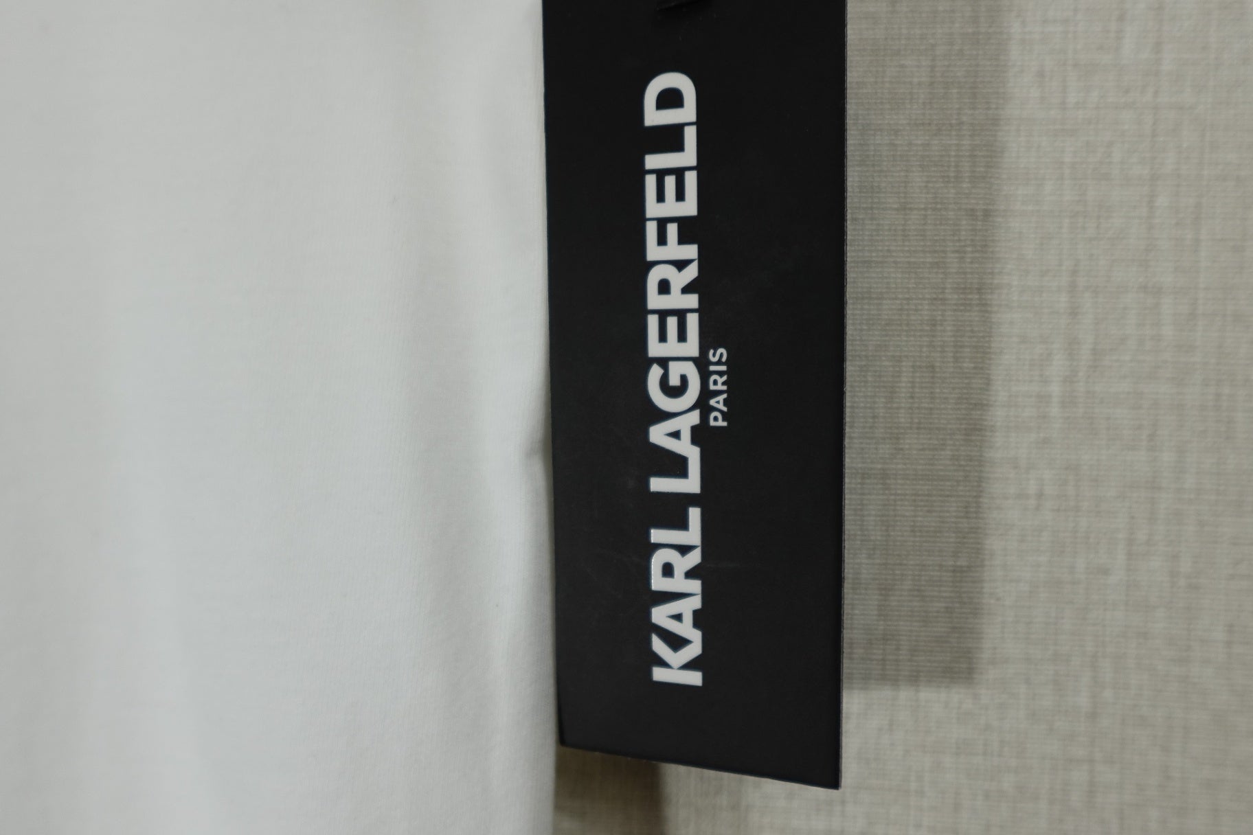 Karl Lagerfeld, New T-Shirt Shorts Sleeve, XL White