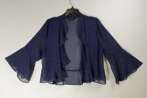Glamour, Sheer Cardigan, XL