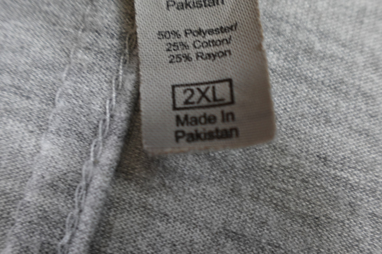Platinum Delta Apparel, Short Sleeved Top, 2XL Gray