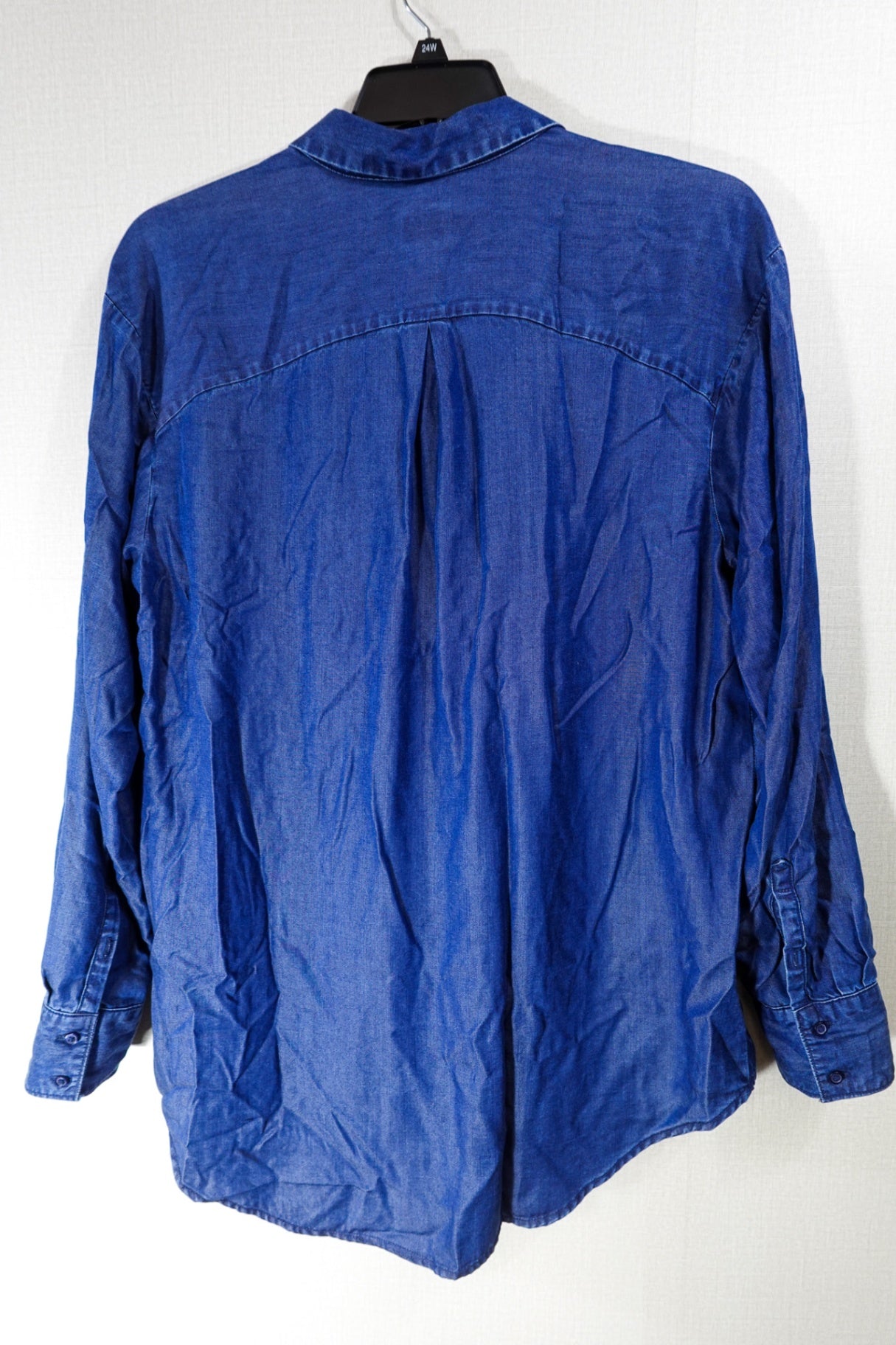 A New Day, Long Sleeves Top, XL Blue