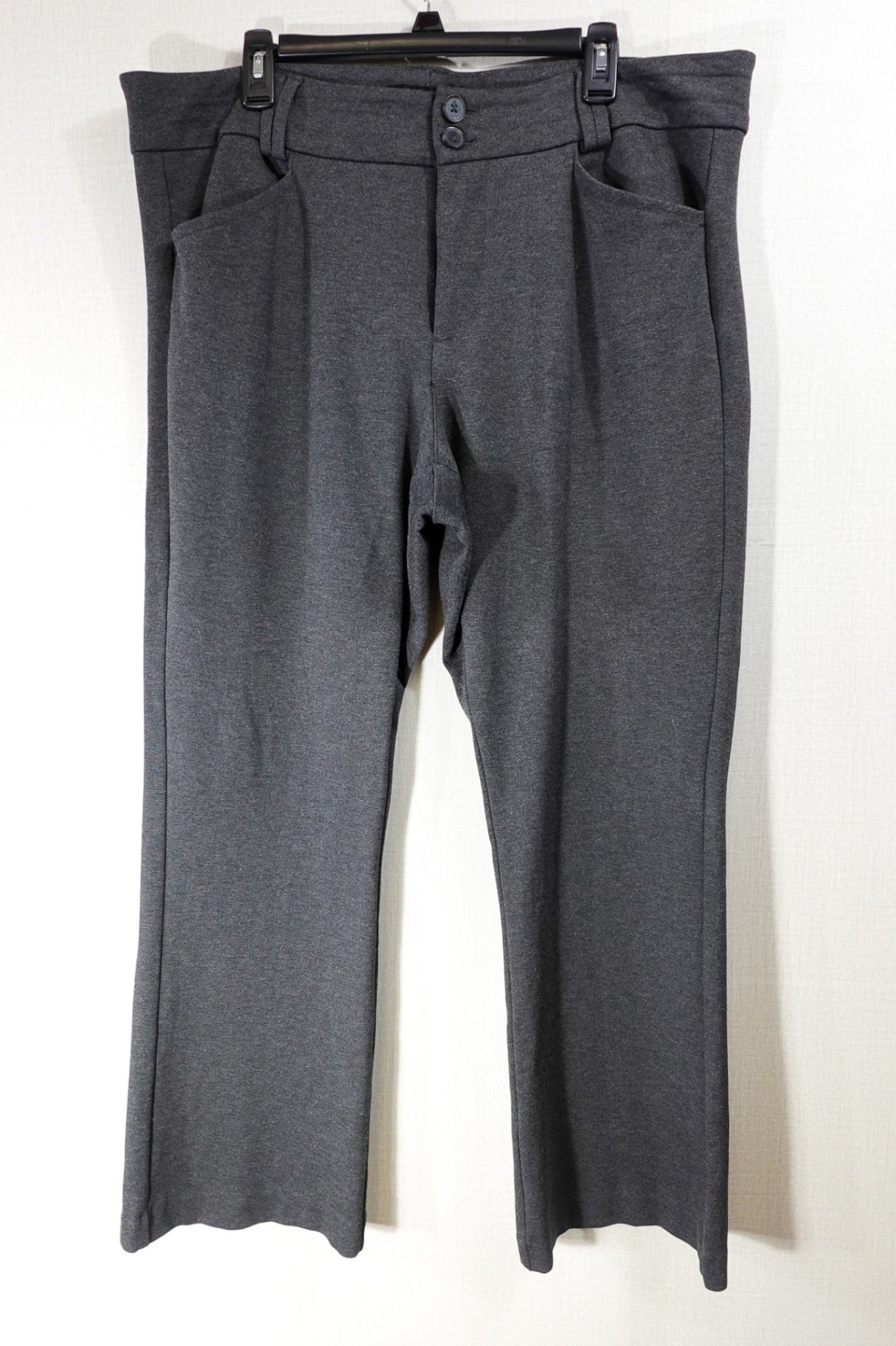 Torrid, Pants trouser bootcut, 20R Charcoal Gray