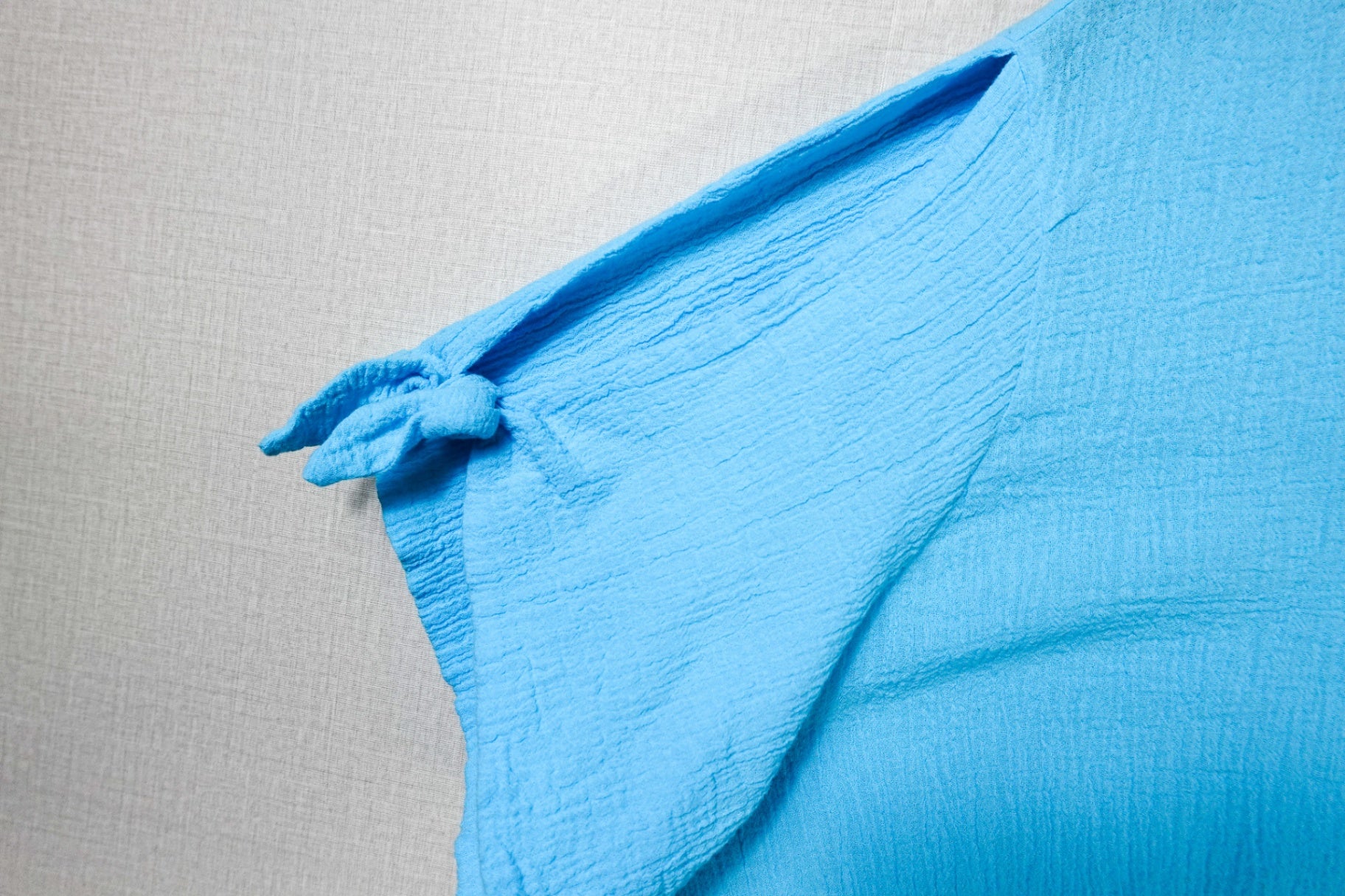 Handmade, Handmade Short Sleeve Top, XL Blue