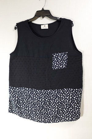 Betsy's Boutique Shop, Sleeveless Top, L, Black