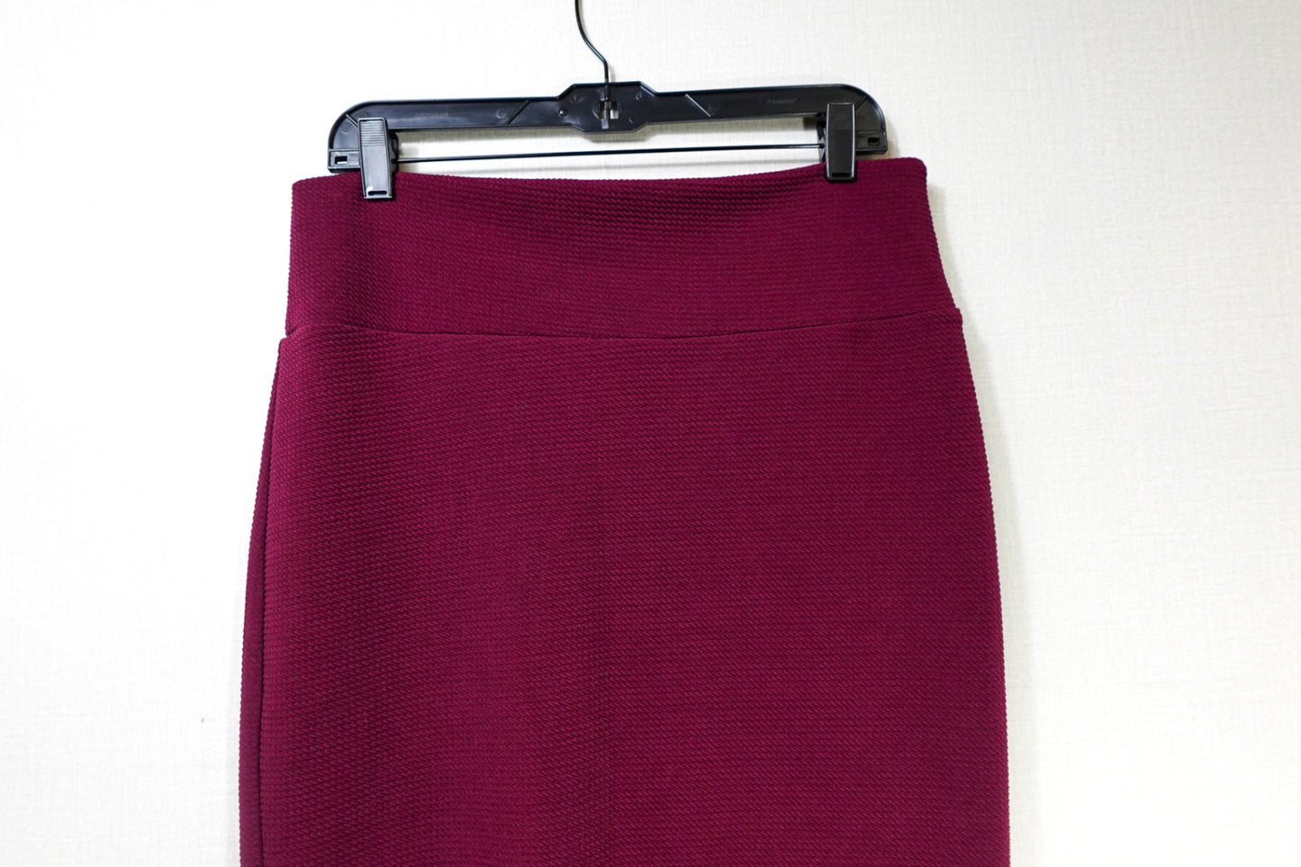 LuLaRoe, Pencil Skirt, Large Burgundy