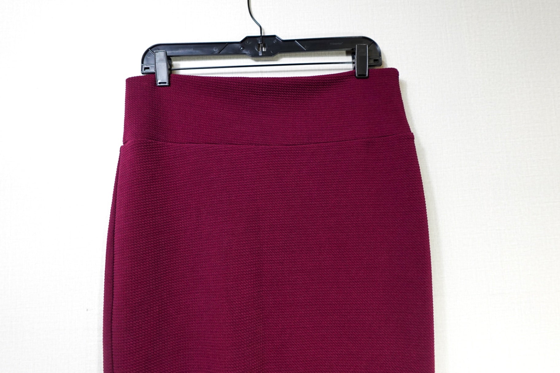 LuLaRoe, Pencil Skirt, Large Burgundy