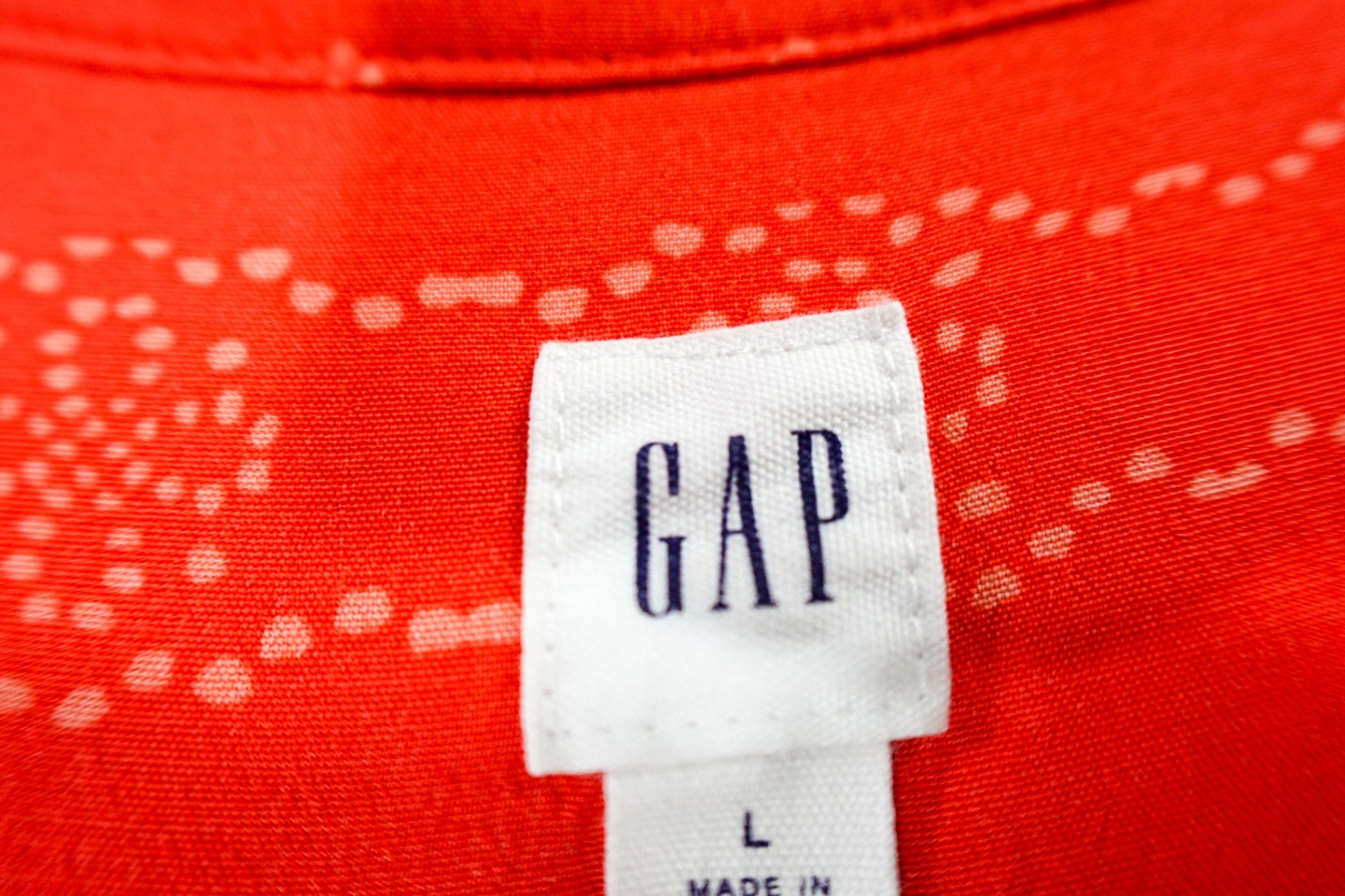 GAP, Sleeveless Dress, Large Red